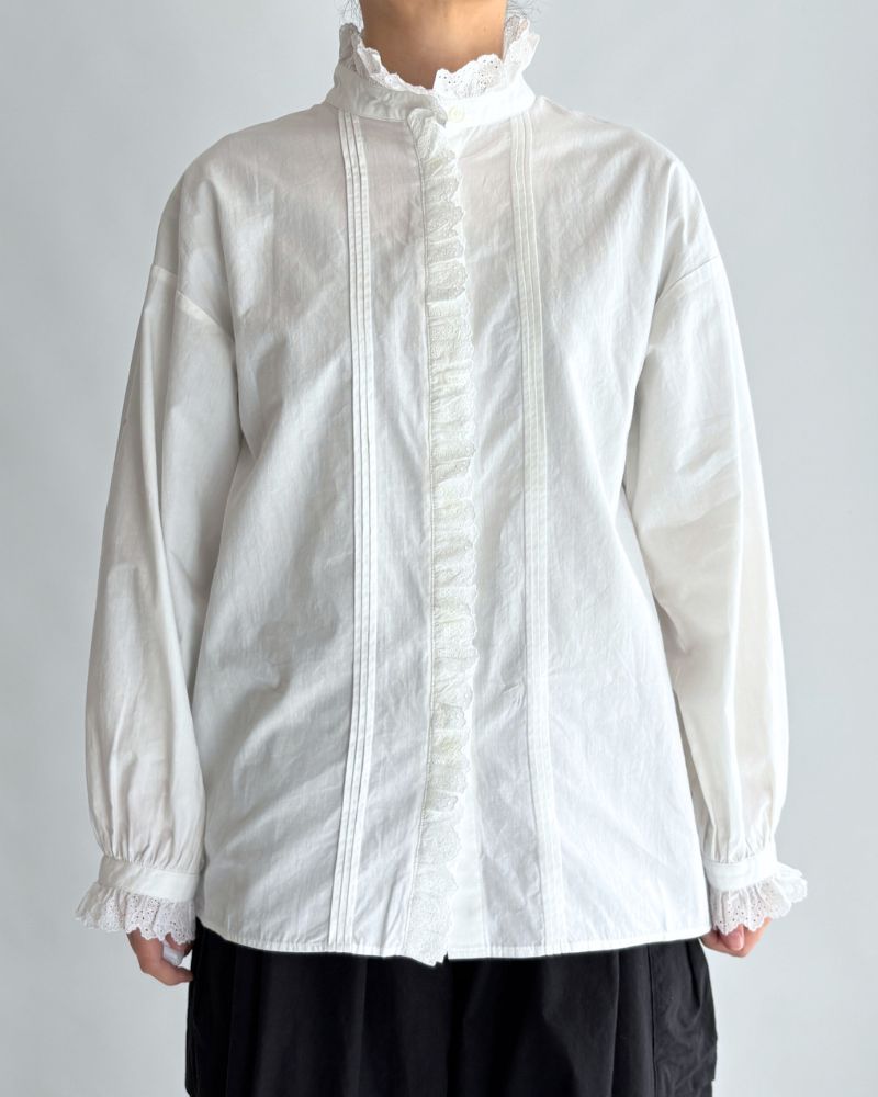 Vintage Lace Blouse in White