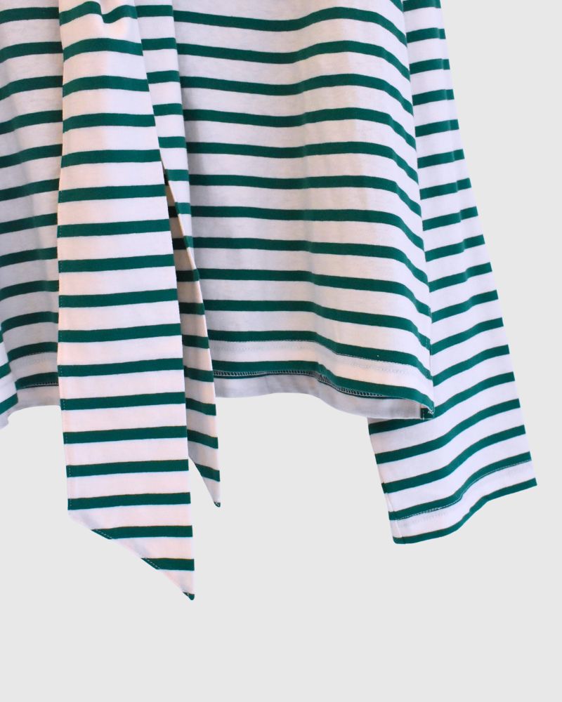 Taco Cotton Border Tie Royal in Pink/Green