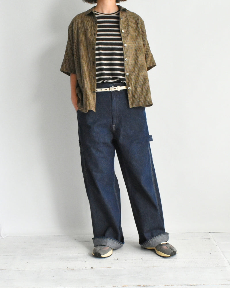 Light-oz Denim Painter Dorothy Pants in Navy