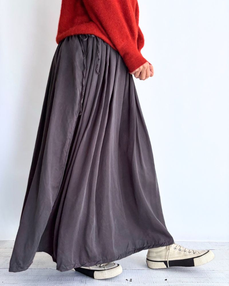 CURIOUS CAMISOLE ONE PIECE in Charcoal