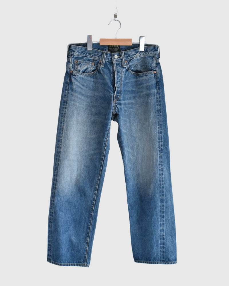 Selvedge Denim 5-Pocket Pants in VintageBlue