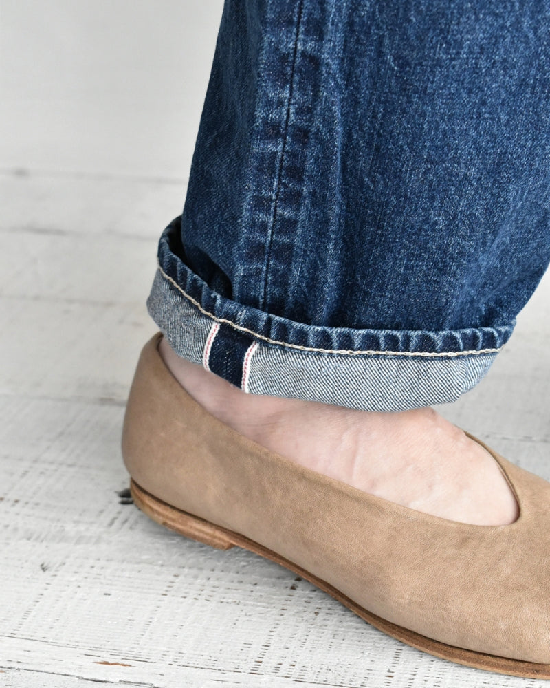 Selvedge Denim 5-Pocket Pants in Blue