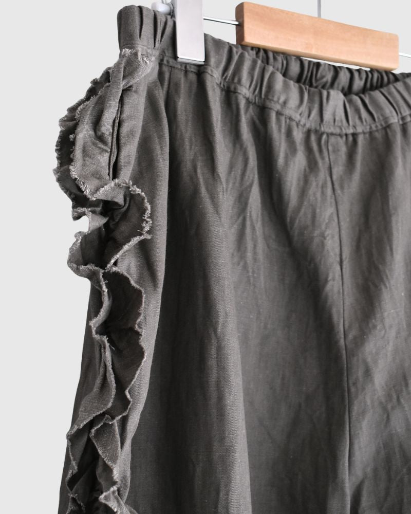Light Mocha Denim Vivian Pants in Mocha