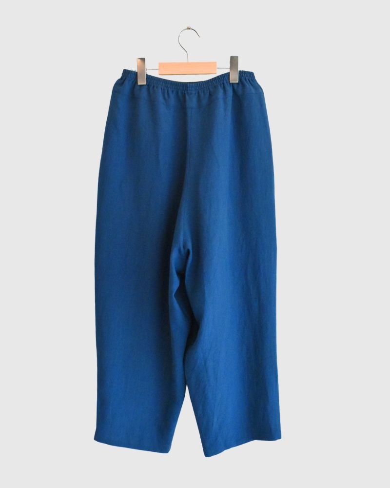 Egg Pants (LINEN/RAMIE) in Blue