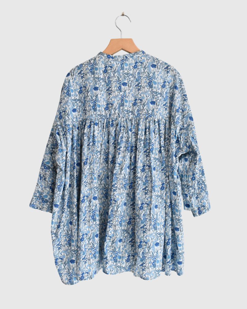 LIBERTY PRINT Shirt Blouse in Nazuna