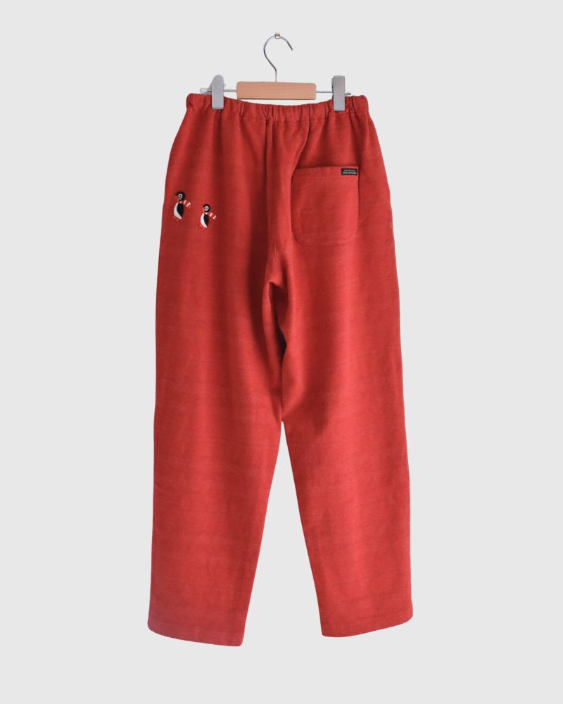 Inlay Striped PENNIE Pants in Red