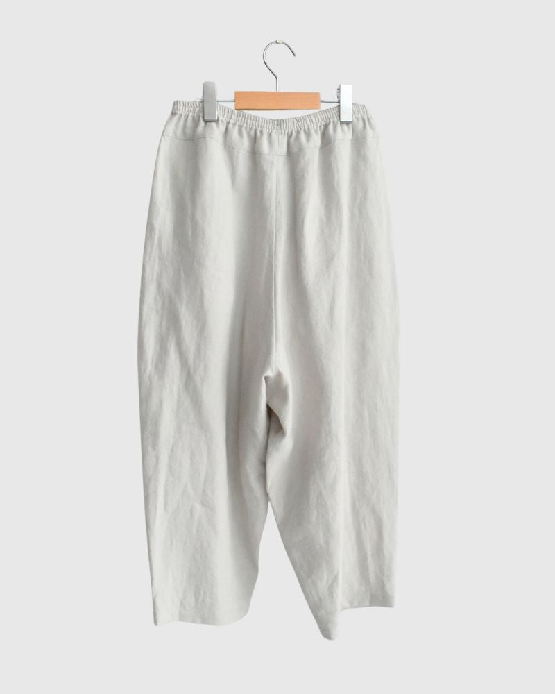 Egg Pants (LINEN) in IceGray