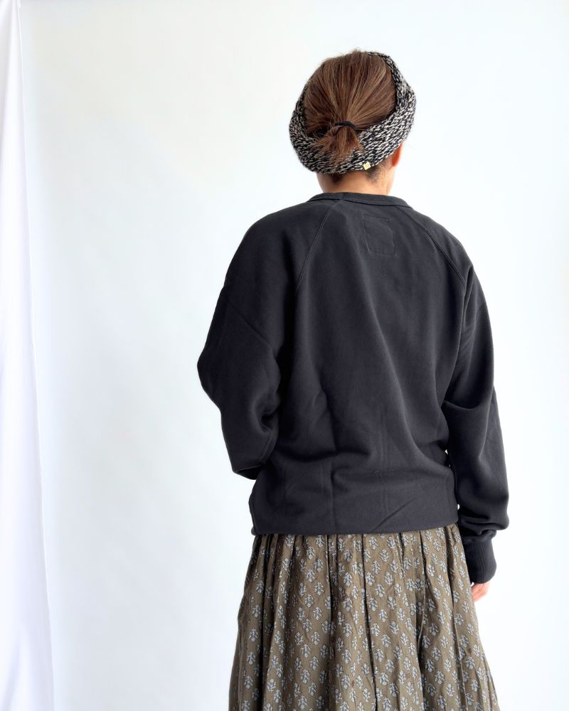 "HTS16" Printed Sweatshirt in DeepNavy