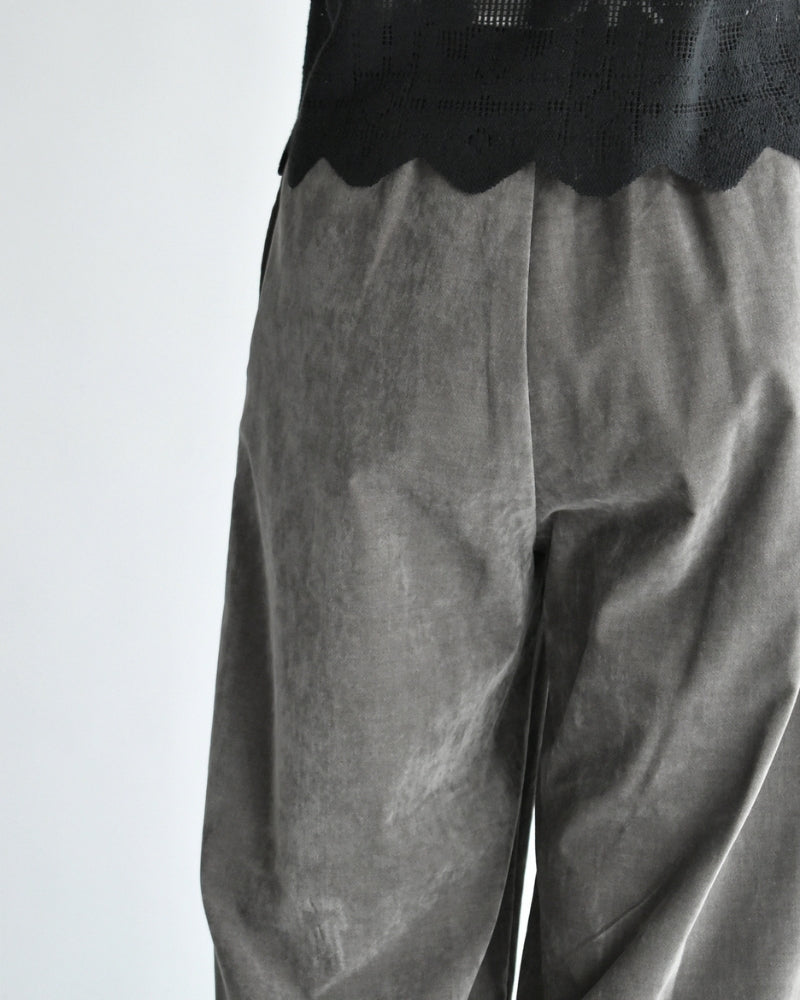 Velvet Semi Wide Easy Pants in Brown