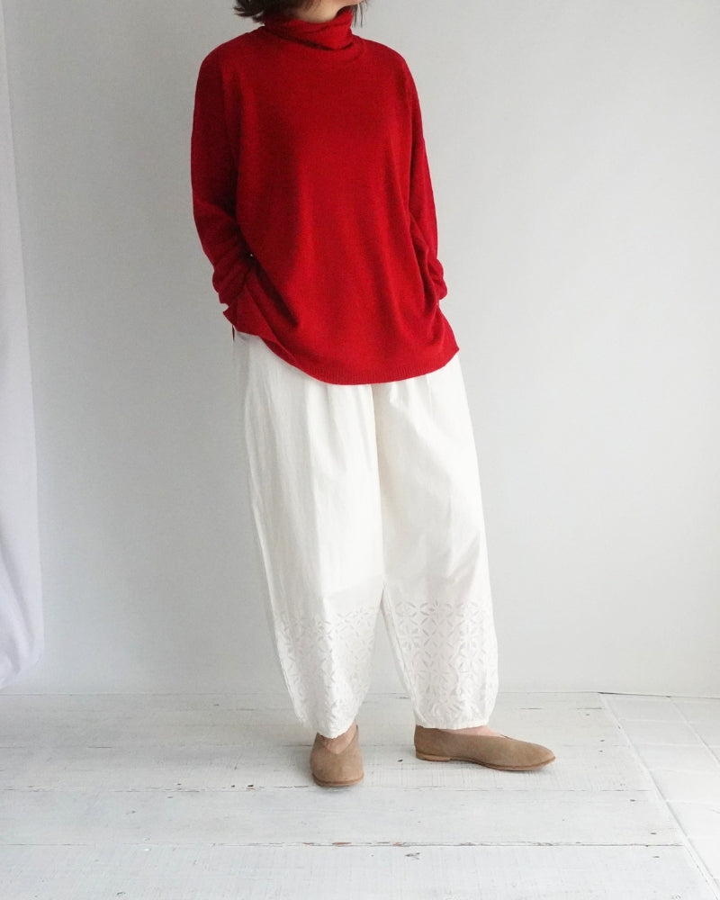 Soft Light Filter Pants in Off White
