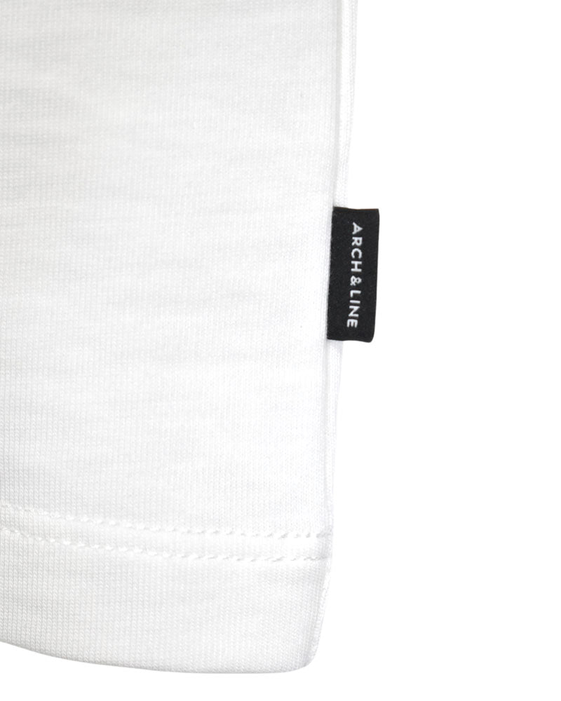 OG CLEAR COTTON THANKS TEE in White