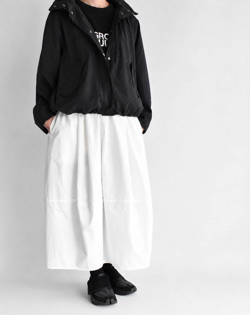 Funnel Neck Jacket in Black