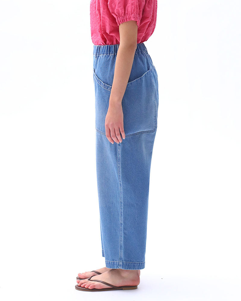 POCKET DESIGN PANTS ' In IONA' Indigo