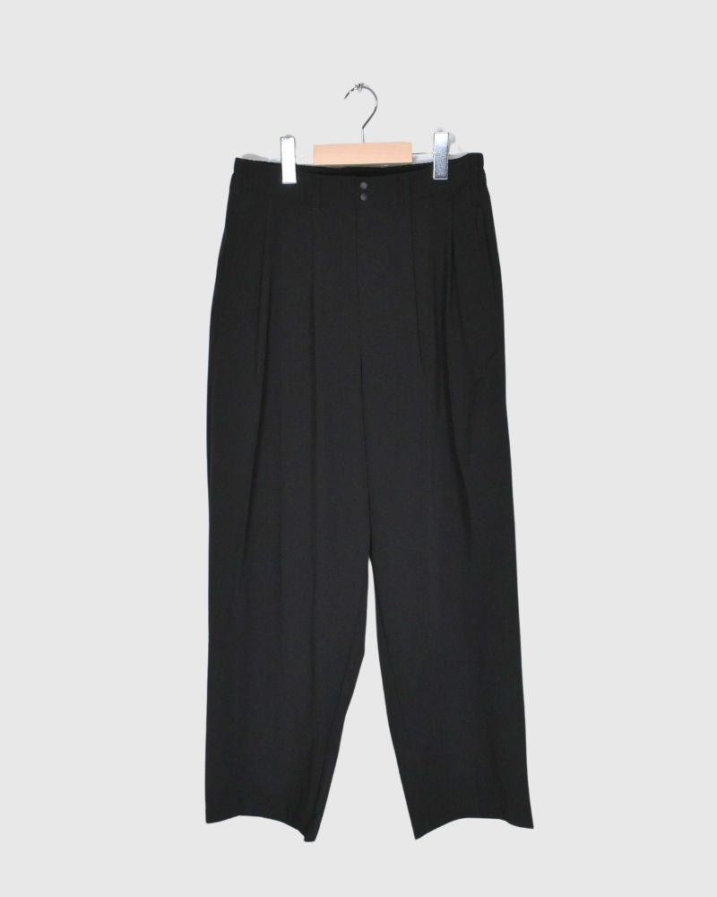 4WAY STRETCH COCOON PANTS 'HAPI' in Black