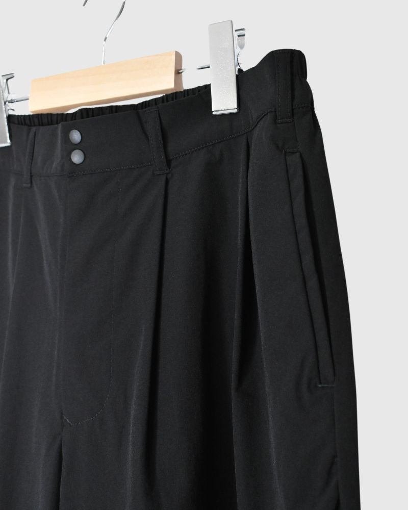 4WAY STRETCH COCOON PANTS 'HAPI' in Black