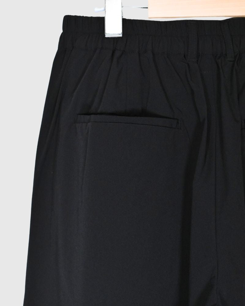 4WAY STRETCH COCOON PANTS 'HAPI' in Black