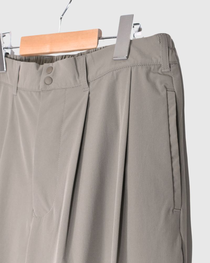 4WAY STRETCH COCOON PANTS 'HAPI' in Grayge