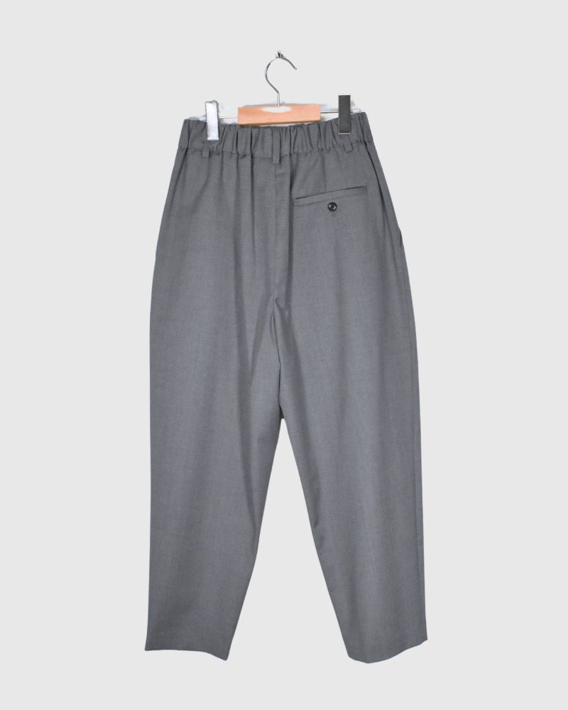 SAND-TRO Tucked Wide Pants in Gray