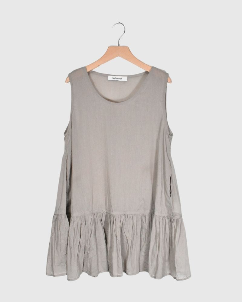 Frill Inner Tunic in Gryge