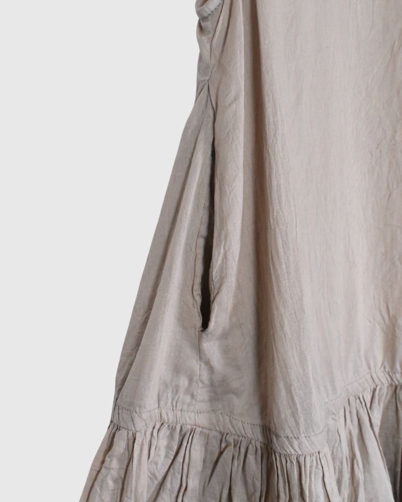 Frill Inner Tunic in Gryge