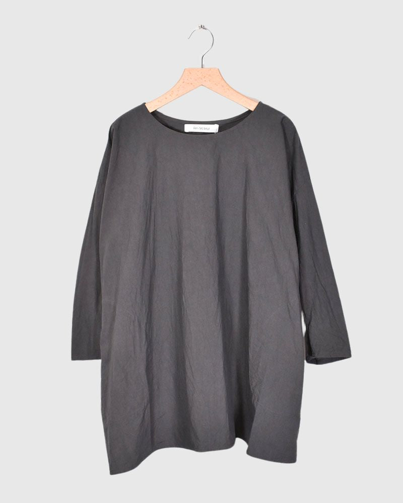 PLAIN TUNIC in CharcoalGray