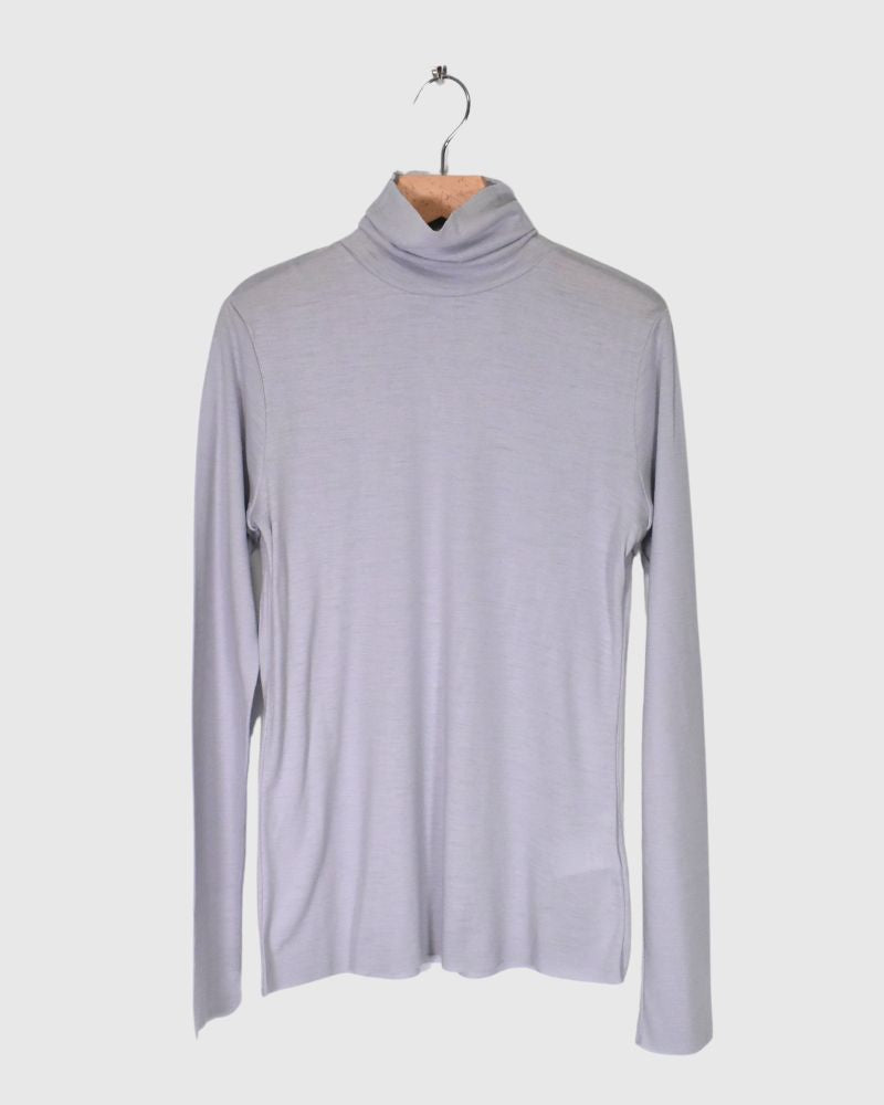 Slim fit high neck in LightGray