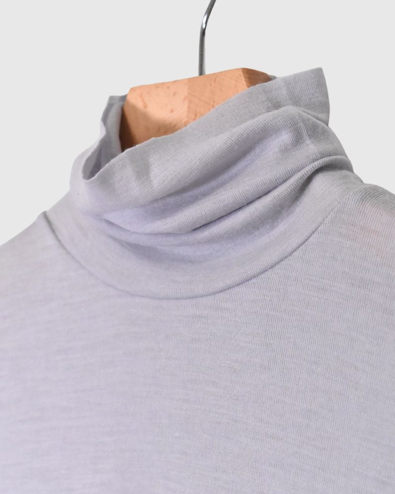 Slim fit high neck in LightGray