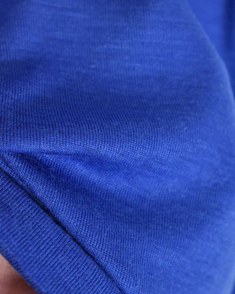 Crew neck slim fit (wool) in RoyalBlue