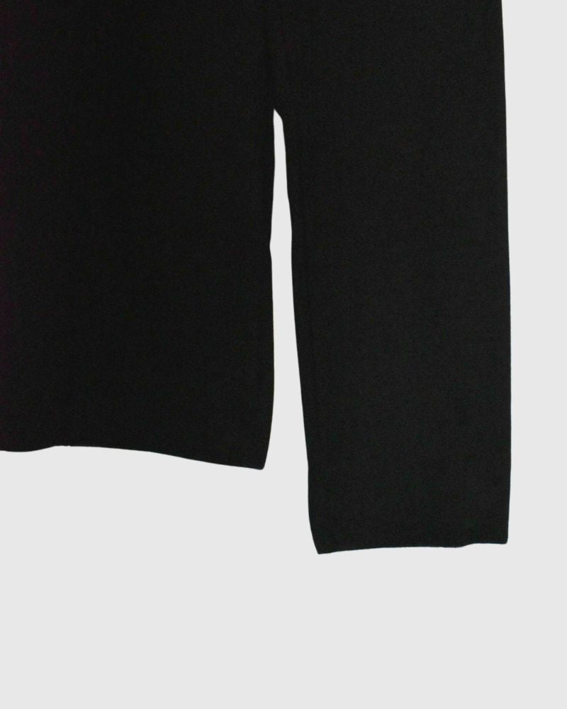 Slim fit high neck in Black