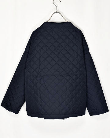 quilted cache-coeur short coat