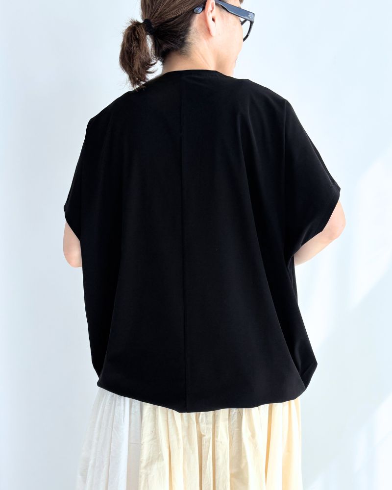 Royal Stretch Jersey Round Pullover