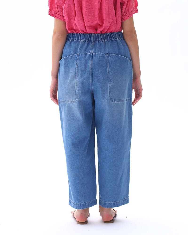 POCKET DESIGN PANTS ' In IONA' Indigo