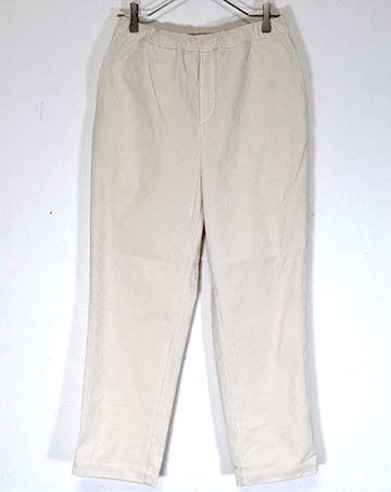 CORDUROY EASY TAPERED PANTS