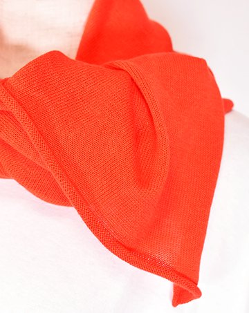 Cotton sheeting scarf